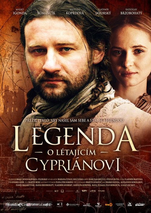 Legenda o Lietaj&uacute;com Cypri&aacute;novi - Czech Movie Poster