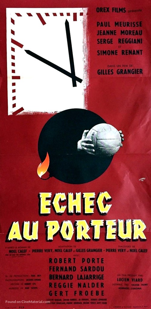 &Eacute;chec au porteur - French Movie Poster