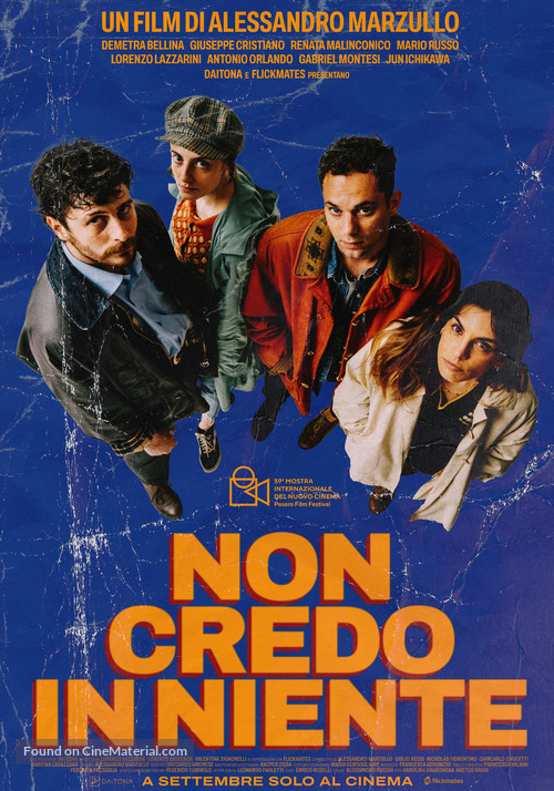 Non credo in niente - Italian Movie Poster