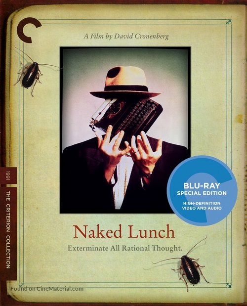 Naked Lunch - Blu-Ray movie cover