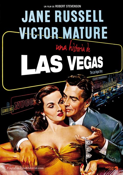 The Las Vegas Story - Spanish DVD movie cover