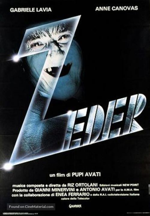 Zeder - Italian Movie Poster