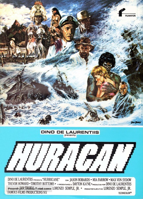 Hurricane - Spanish Movie Poster