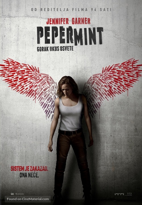 Peppermint - Macedonian Movie Poster