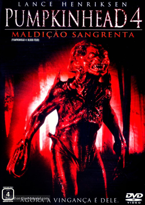 Pumpkinhead: Blood Feud - Brazilian DVD movie cover