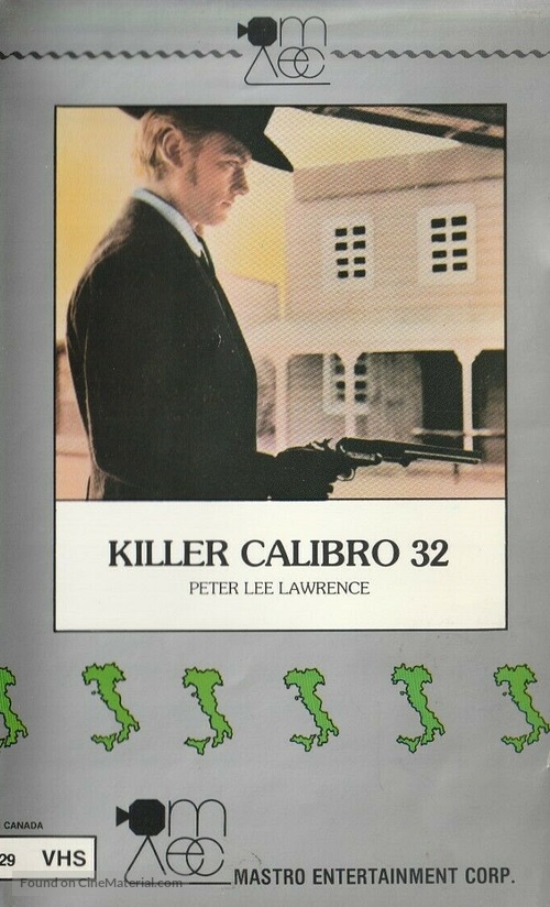 Killer calibro 32 - Canadian VHS movie cover