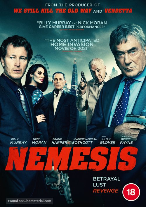 Nemesis - British DVD movie cover