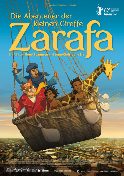 Zarafa - German Movie Poster
