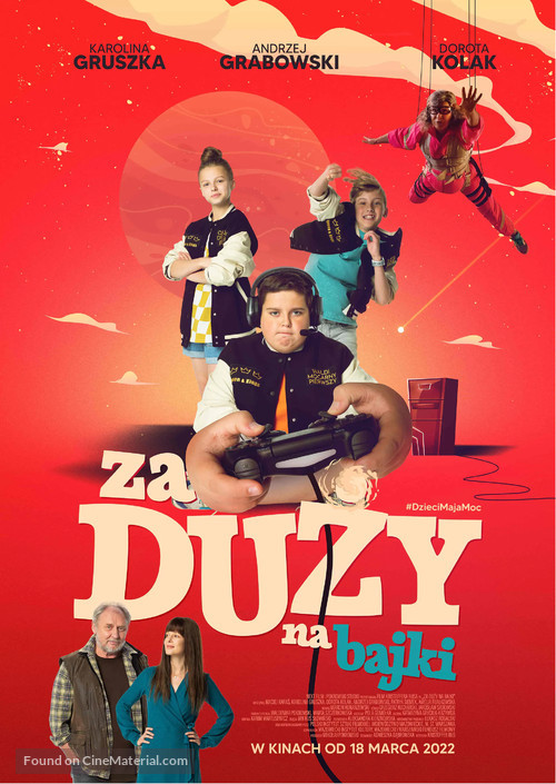 Za duzy na bajki - Polish Movie Poster