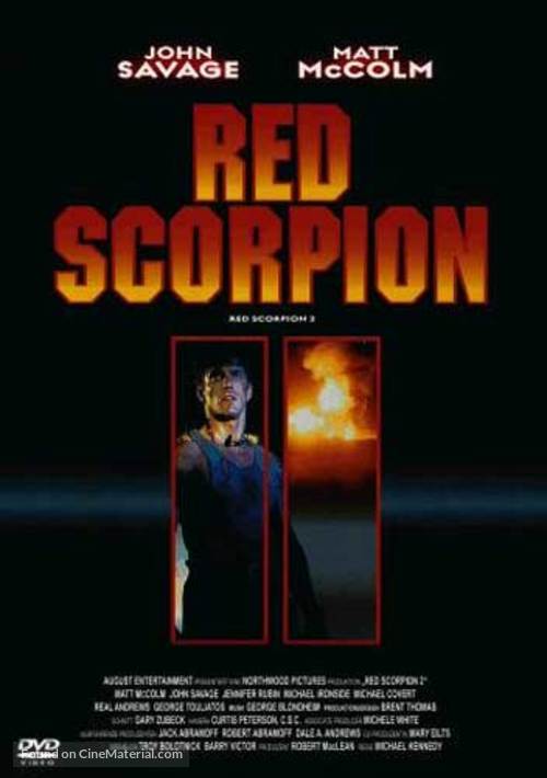 Red Scorpion 2 - German Movie Cover