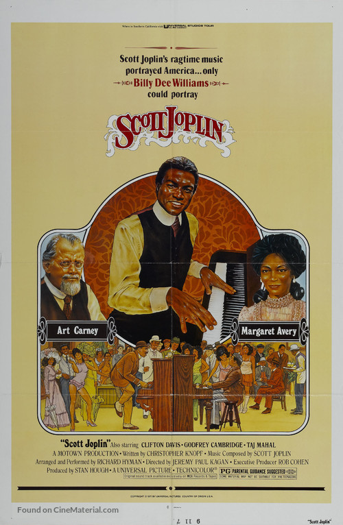 Scott Joplin - Movie Poster