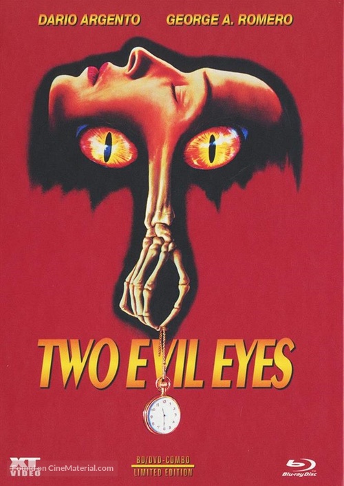 Due occhi diabolici - Austrian Blu-Ray movie cover