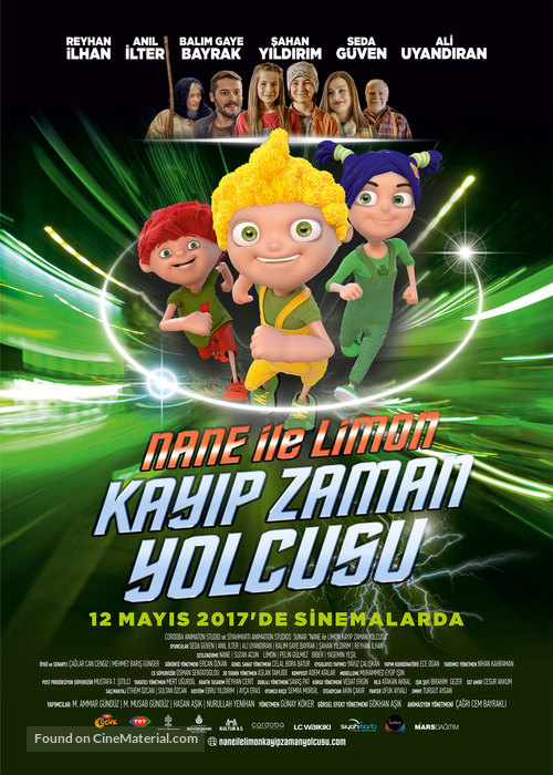 Nane ile Limon: Kayip Zaman Yolcusu - Turkish Movie Poster