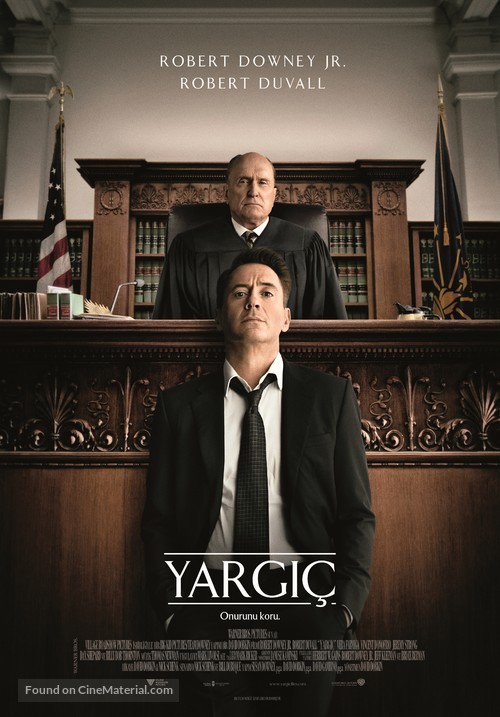The Judge - Turkish Movie Poster
