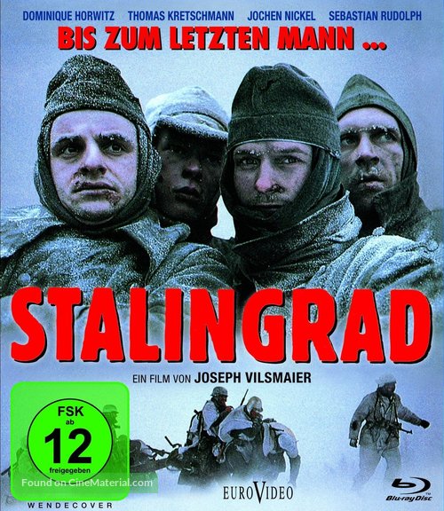 Stalingrad - German Blu-Ray movie cover