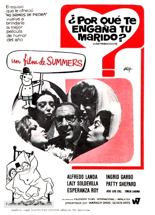 &iquest;Por qu&eacute; te enga&ntilde;a tu marido? - Spanish Movie Poster