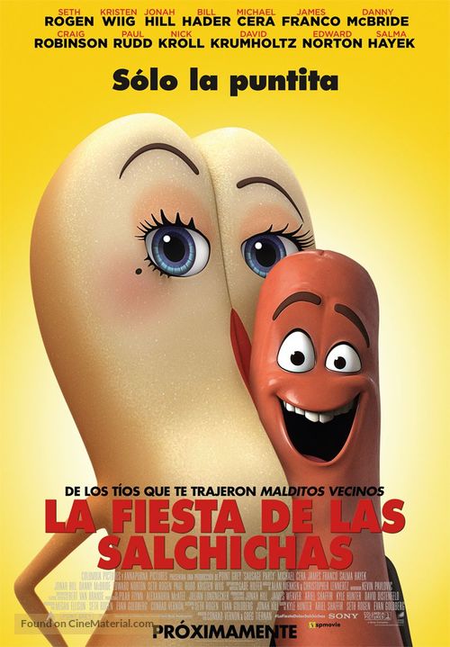 Sausage Party - Spanish Movie Poster