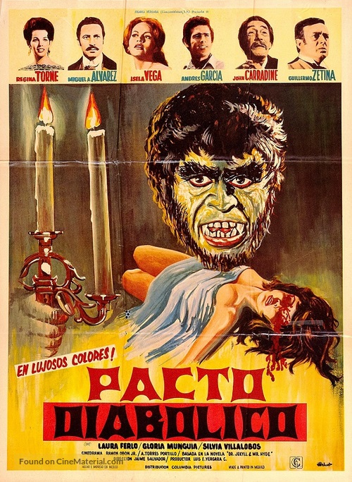 Pacto diab&oacute;lico - Mexican Movie Poster