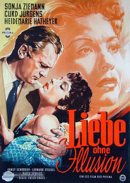 Liebe ohne Illusion - German Movie Poster