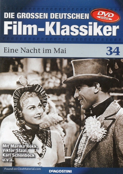 Een nacht in mei - German DVD movie cover