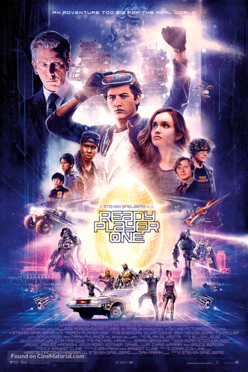 Ready Player One - Norwegian Movie Poster