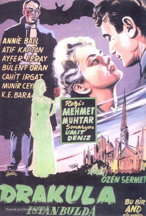 Drakula Istanbul&#039;da - Turkish Movie Poster