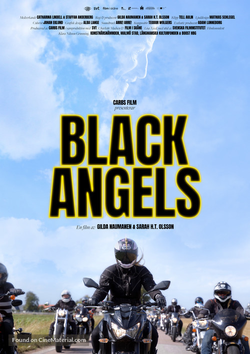 Black Angels - Swedish Movie Poster