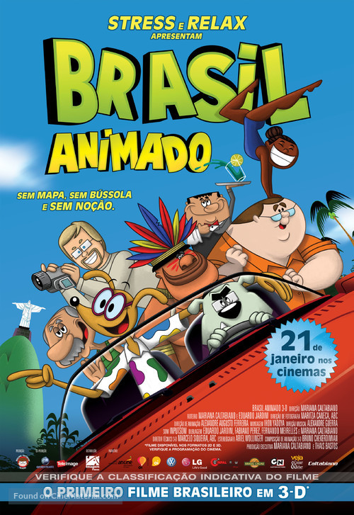 Brasil Animado - Brazilian Movie Poster