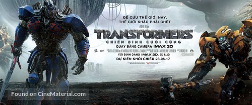 Transformers: The Last Knight - Vietnamese poster