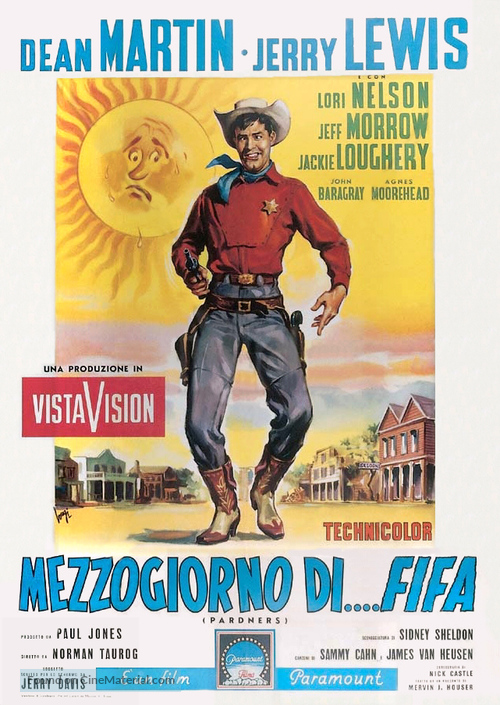 Pardners - Italian Theatrical movie poster