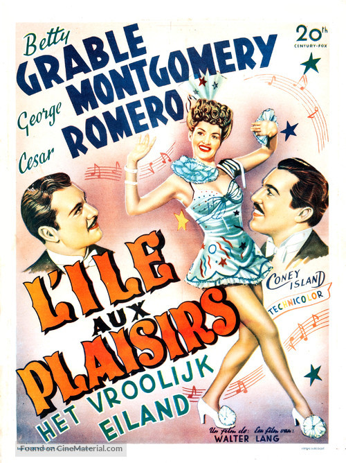 Coney Island - Belgian Movie Poster