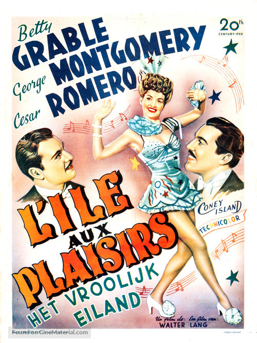 Coney Island - Belgian Movie Poster