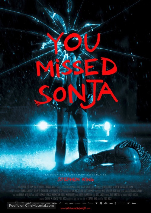 You Missed Sonja - German Movie Poster