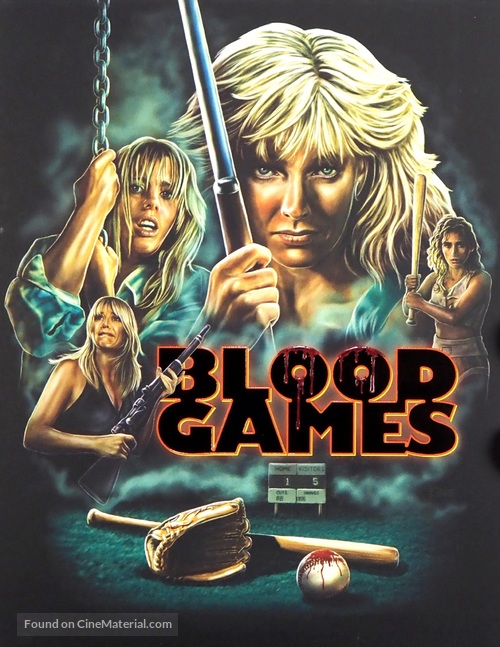 Blood Games - Blu-Ray movie cover