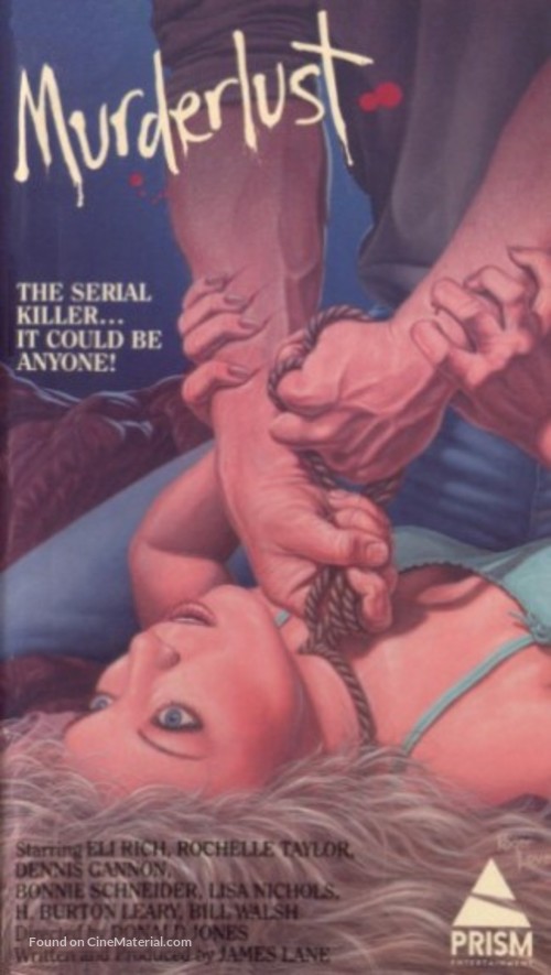 Murderlust - VHS movie cover