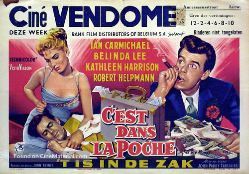 The Big Money - Belgian Movie Poster