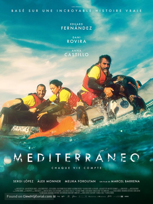 Mediterr&aacute;neo - French Movie Poster