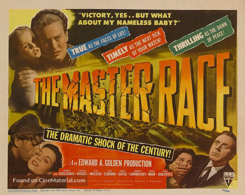 The Master Race - Movie Poster