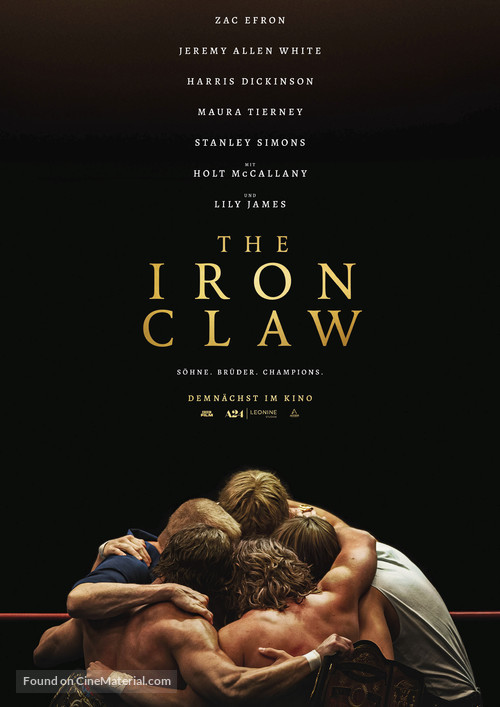 The Iron Claw - German Movie Poster