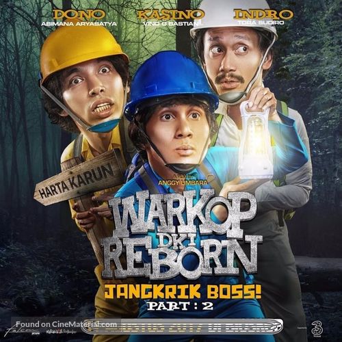 Warkop DKI Reborn: Jangkrik Boss Part 2 - Indonesian Movie Poster