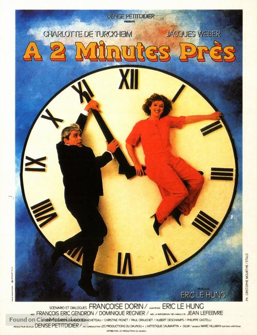 &Agrave; deux minutes pr&egrave;s - French Movie Poster