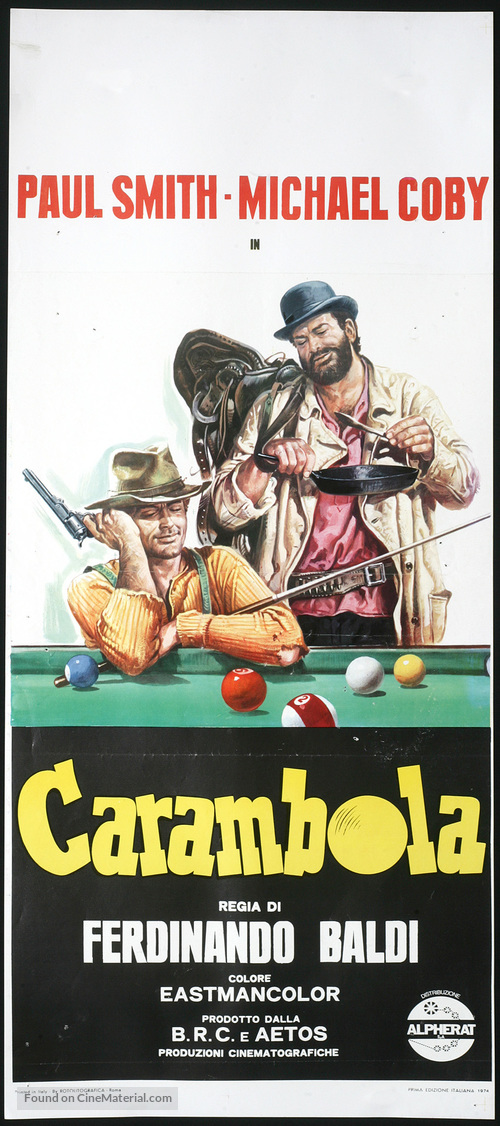 Carambola - Italian Movie Poster