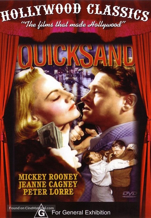 Quicksand - Australian DVD movie cover