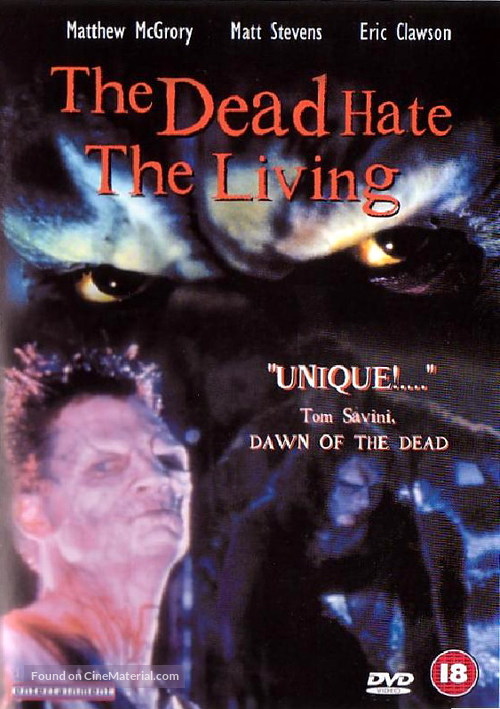 The Dead Hate the Living! - British DVD movie cover