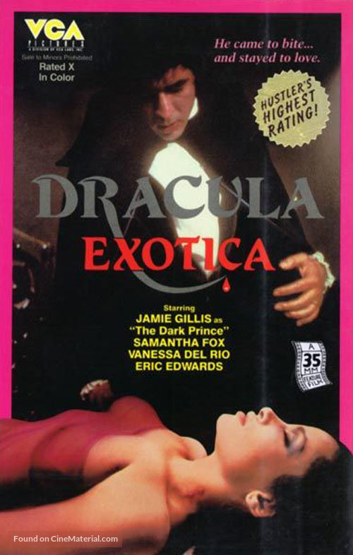 Dracula Exotica - VHS movie cover