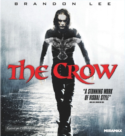 The Crow - Blu-Ray movie cover