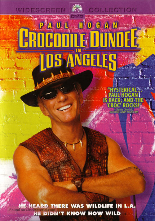 Crocodile Dundee in Los Angeles - DVD movie cover