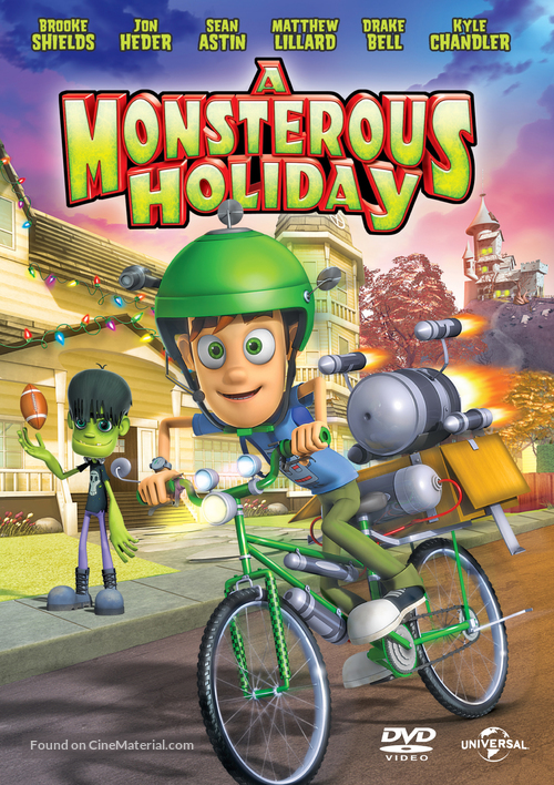 A Monsterous Holiday - Australian DVD movie cover