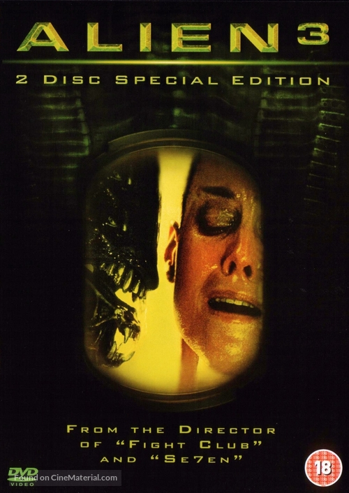 Alien 3 - British Movie Cover