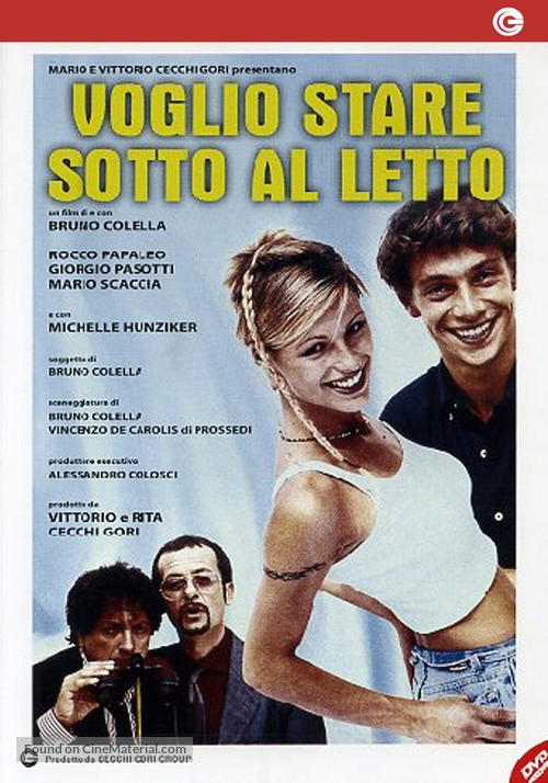 Voglio stare sotto al letto - Italian DVD movie cover